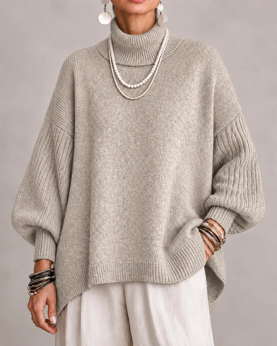Soft Waxy Lazy Pullover