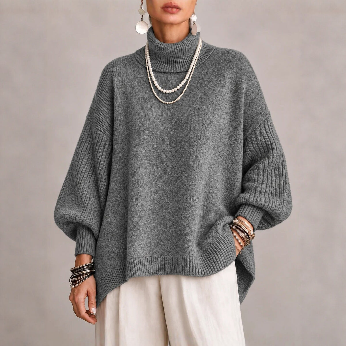 Soft Waxy Lazy Pullover