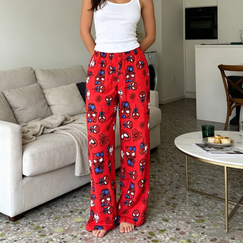 Cartoon Kt Cat Pajama Pants