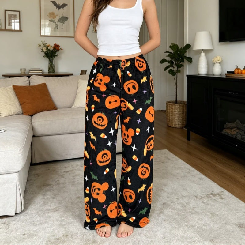 Cartoon Kt Cat Pajama Pants