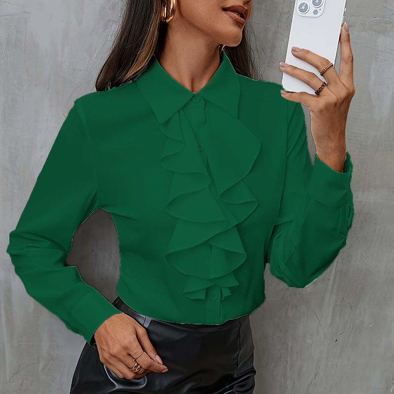 Loose Ruffle Top