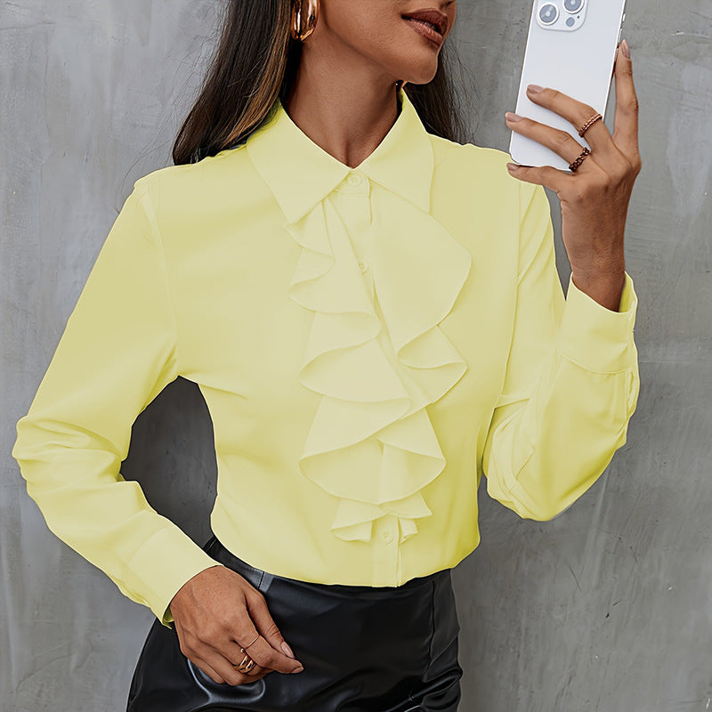 Loose Ruffle Top