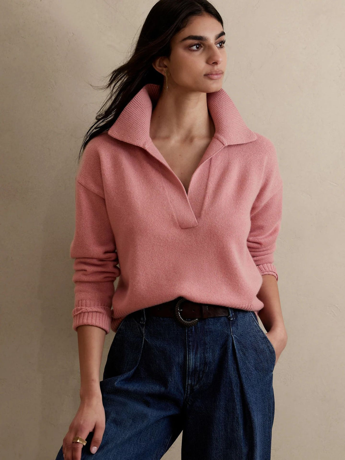 Solid Color Versatile Top