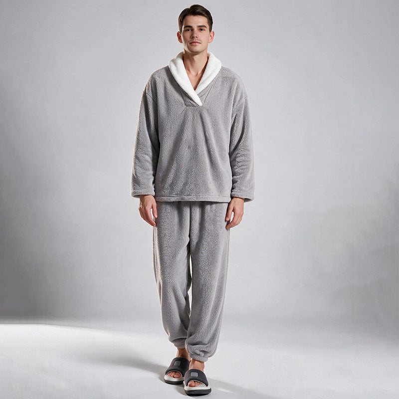 Long Sleeve Plush Home Wear