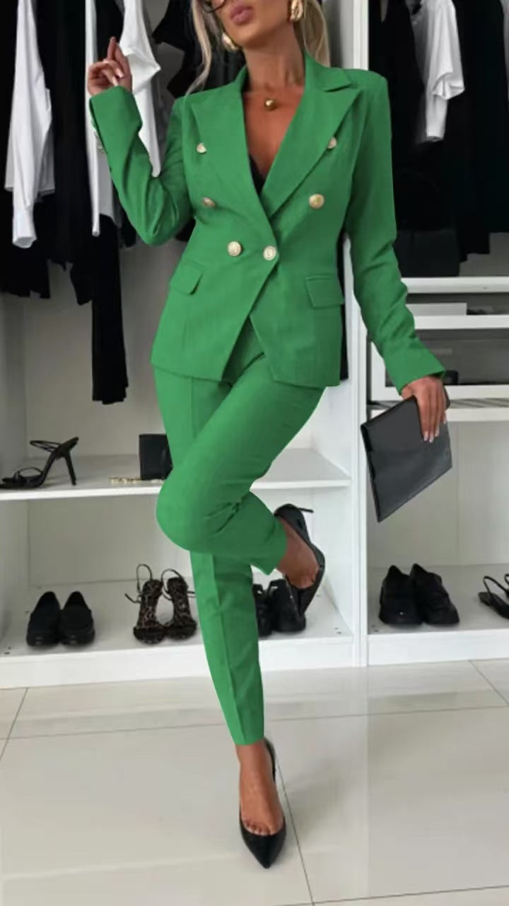 Slim Fit Suit Jacket Set
