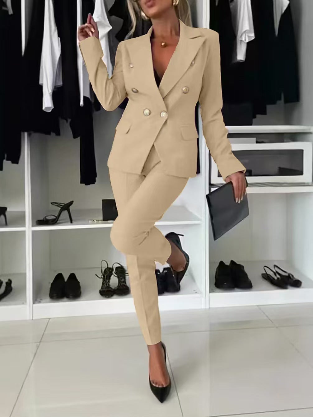 Slim Fit Suit Jacket Set