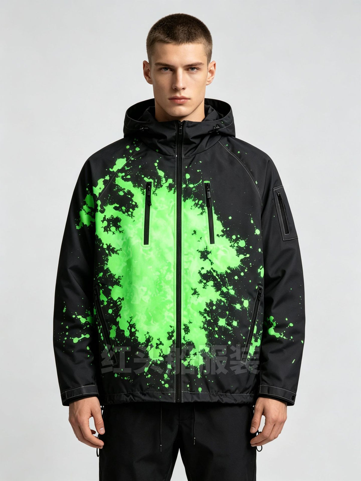 Jacket Temperature-Sensitive Discoloration Thermal Reactive Casual Jacket