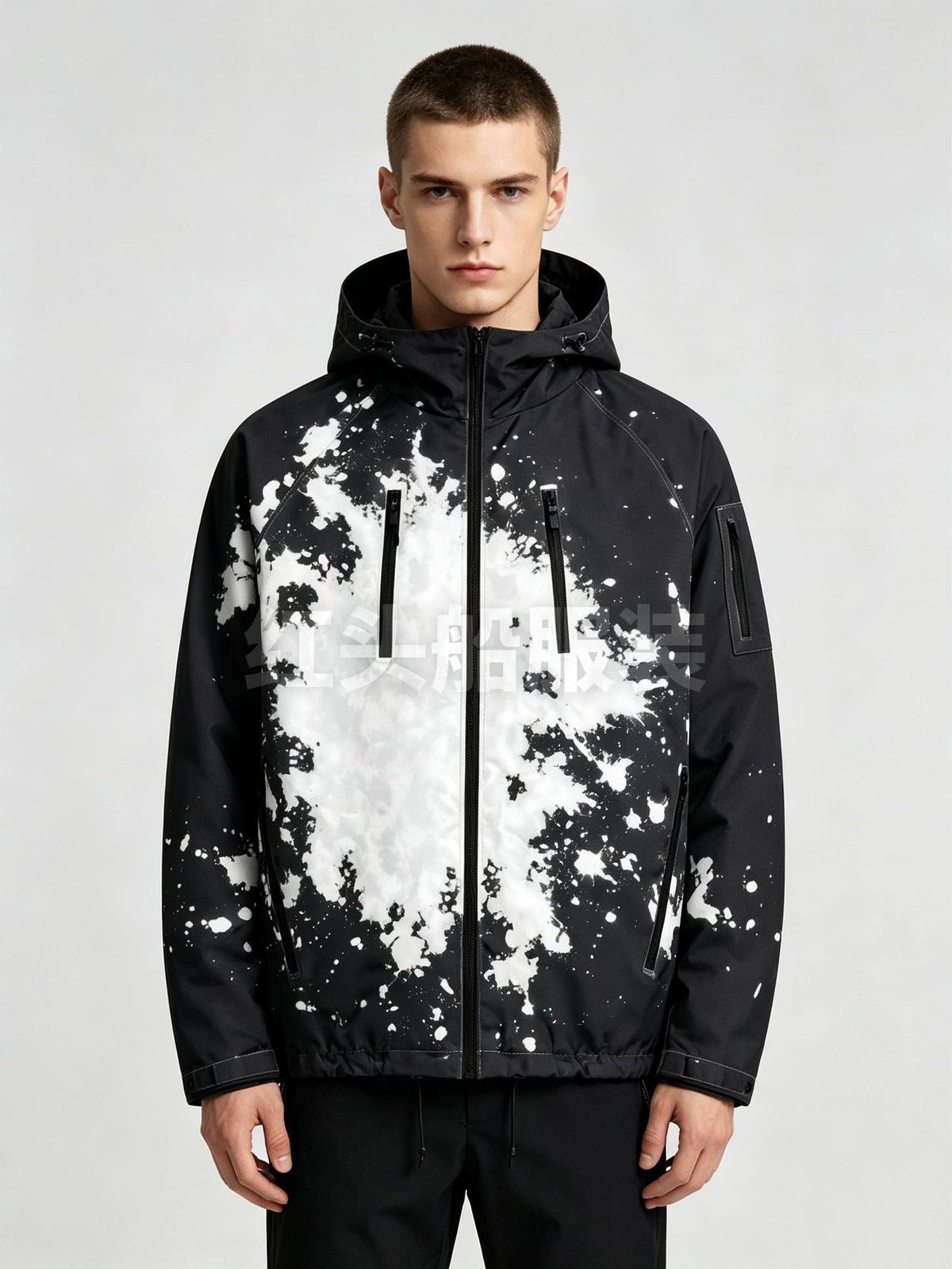 Jacket Temperature-Sensitive Discoloration Thermal Reactive Casual Jacket