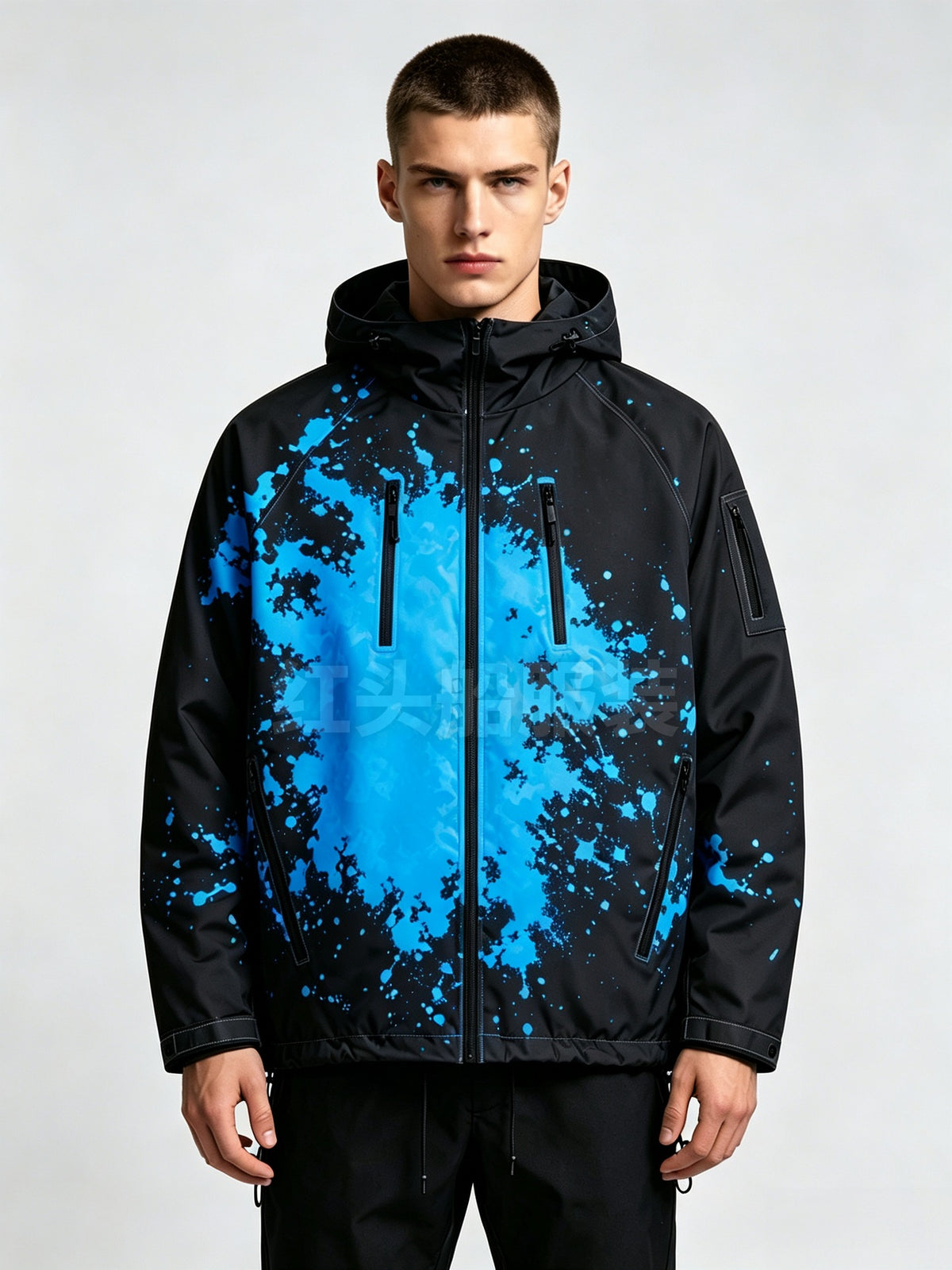 Jacket Temperature-Sensitive Discoloration Thermal Reactive Casual Jacket