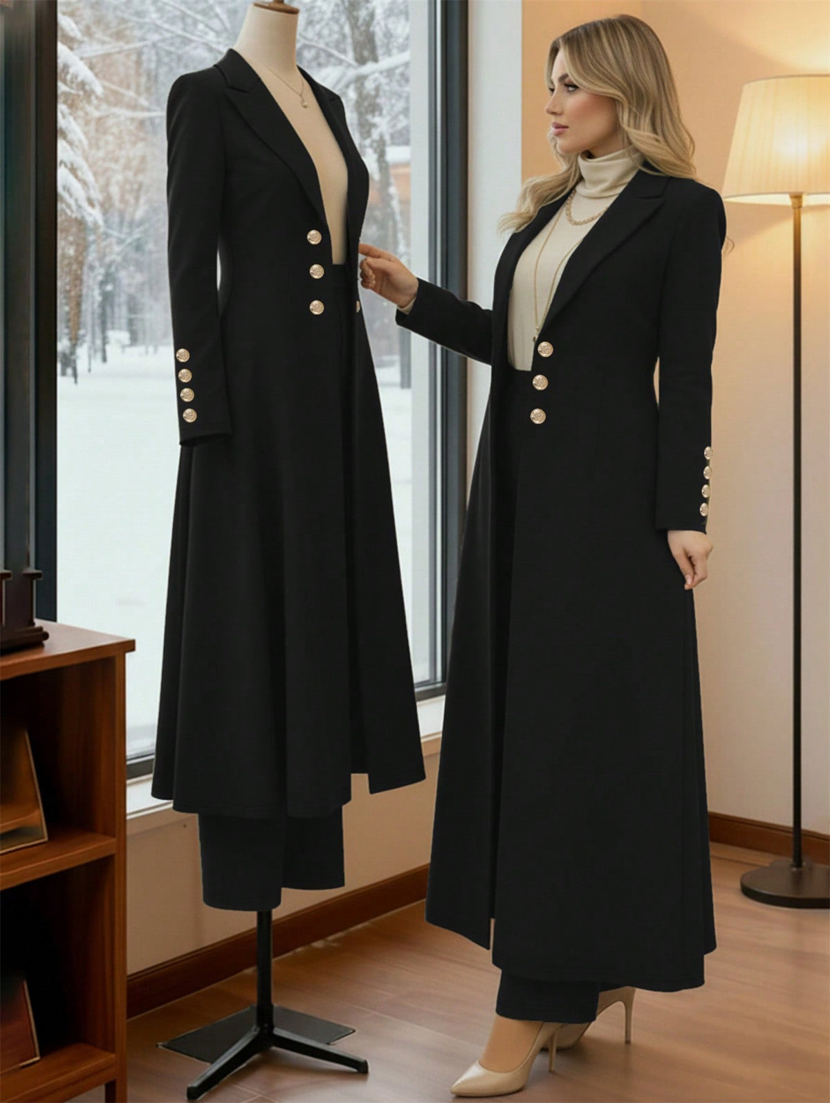 Vintage Coat Pants Set