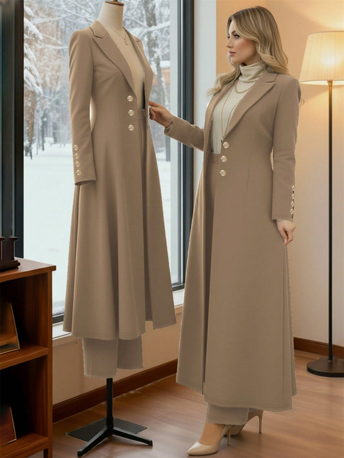 Vintage Coat Pants Set
