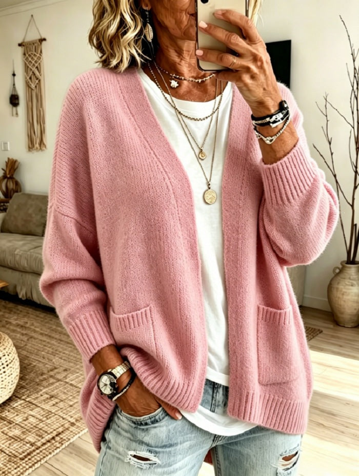 Solid Soft Waxy Sweater