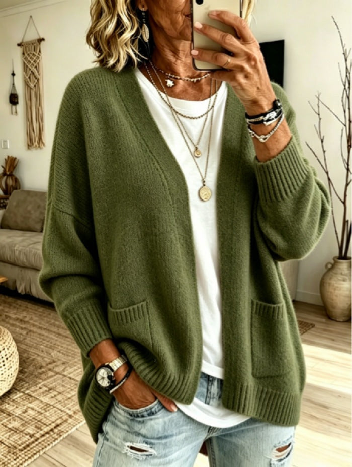Solid Soft Waxy Sweater