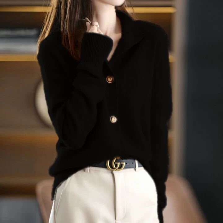 Collar Casual Loose Jacket