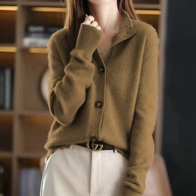 Collar Casual Loose Jacket