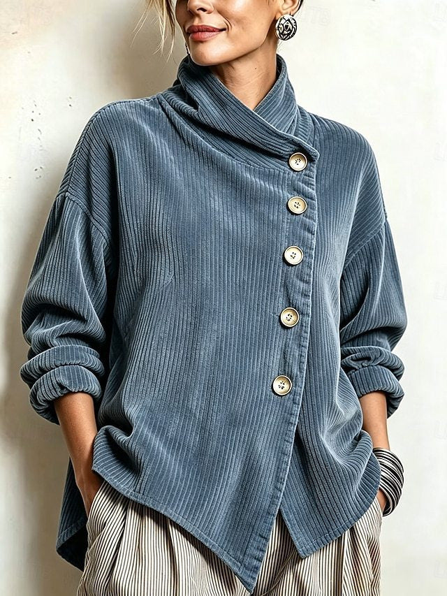 French Relaxed Retro Top