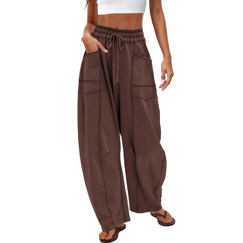 Fashion Drawstring Casual Pants