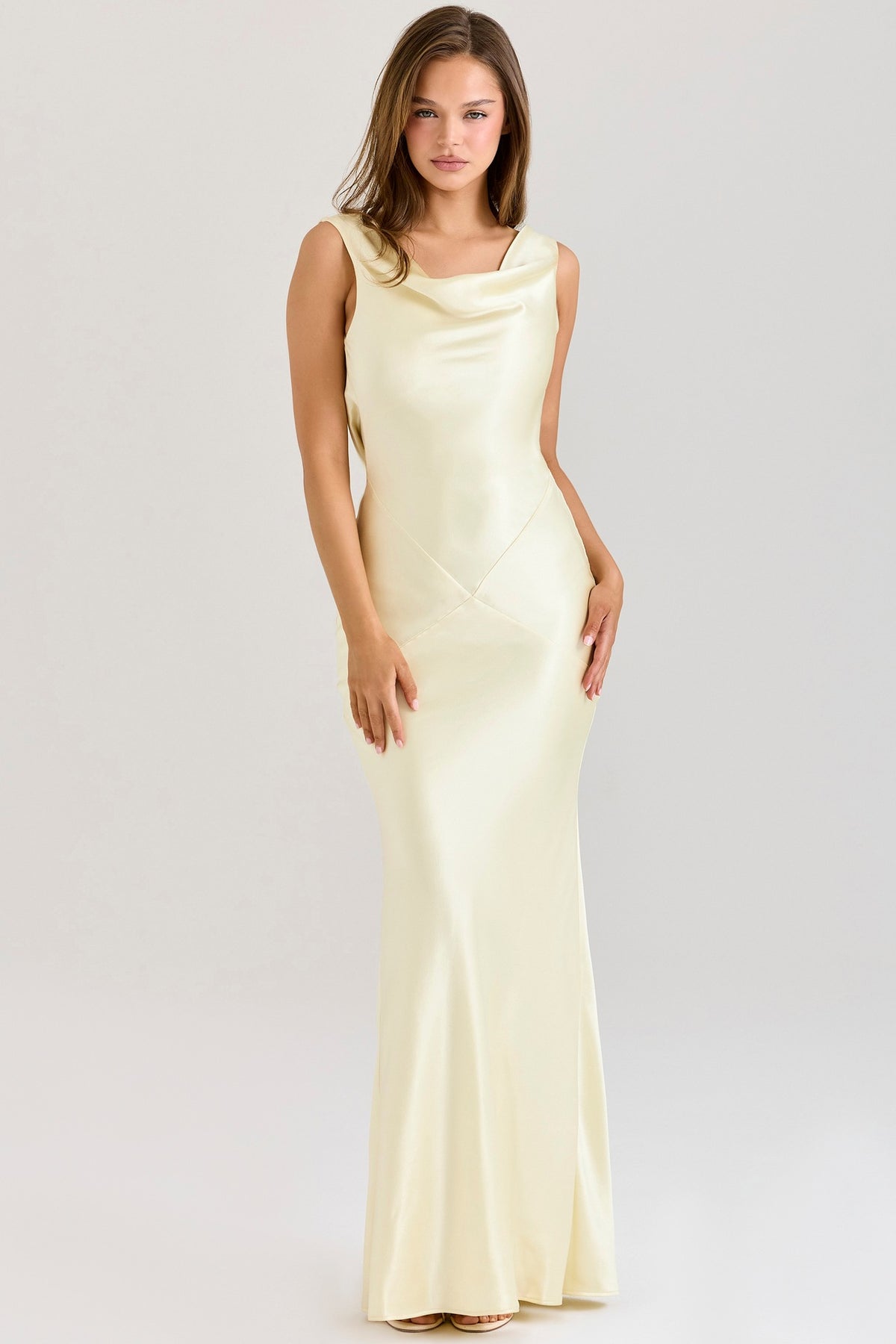 Satin Slim Dress