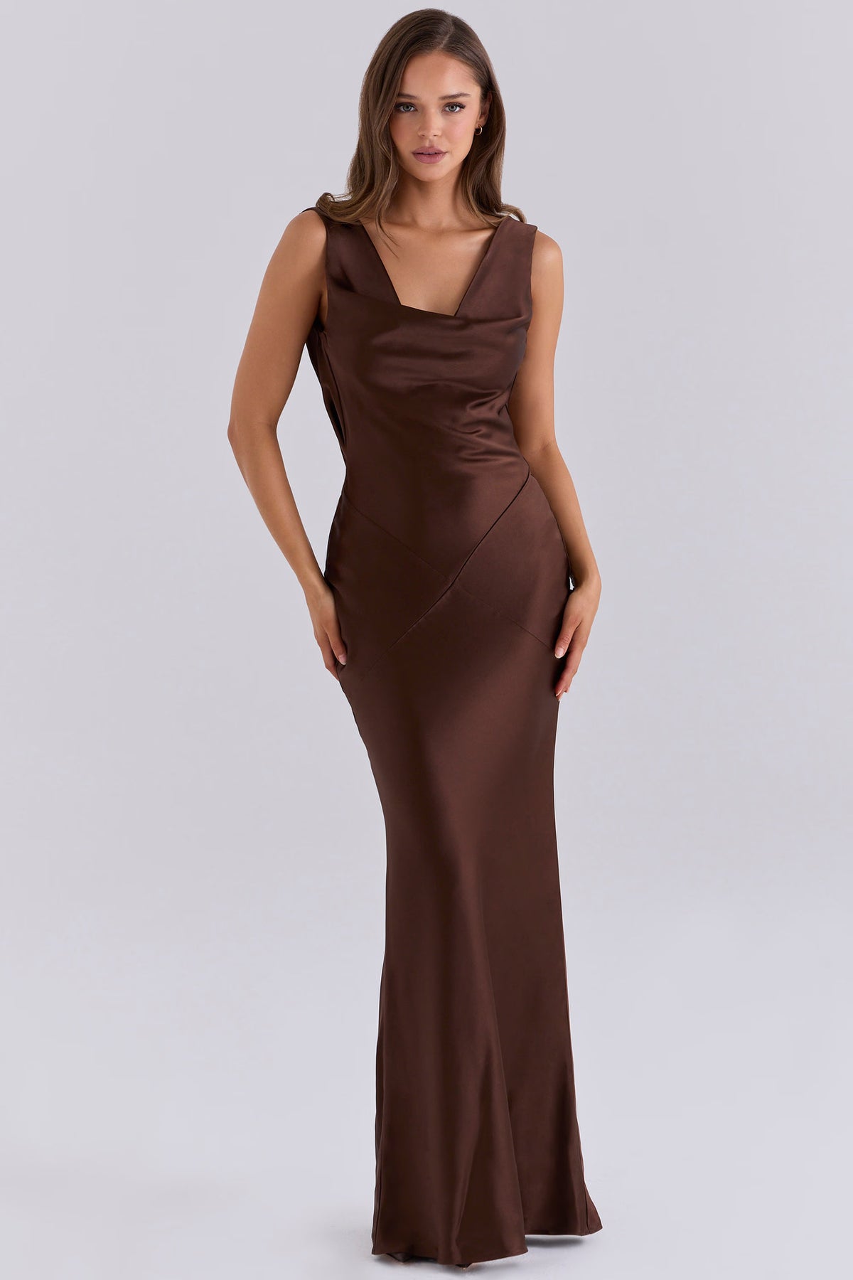 Satin Slim Dress