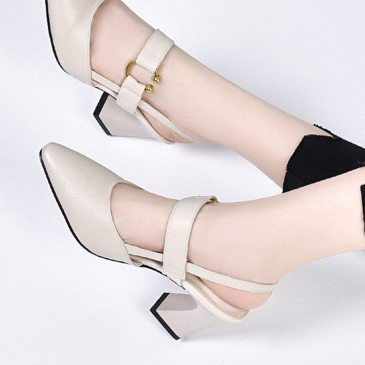 Women'S Casual Square-Toe Sandals