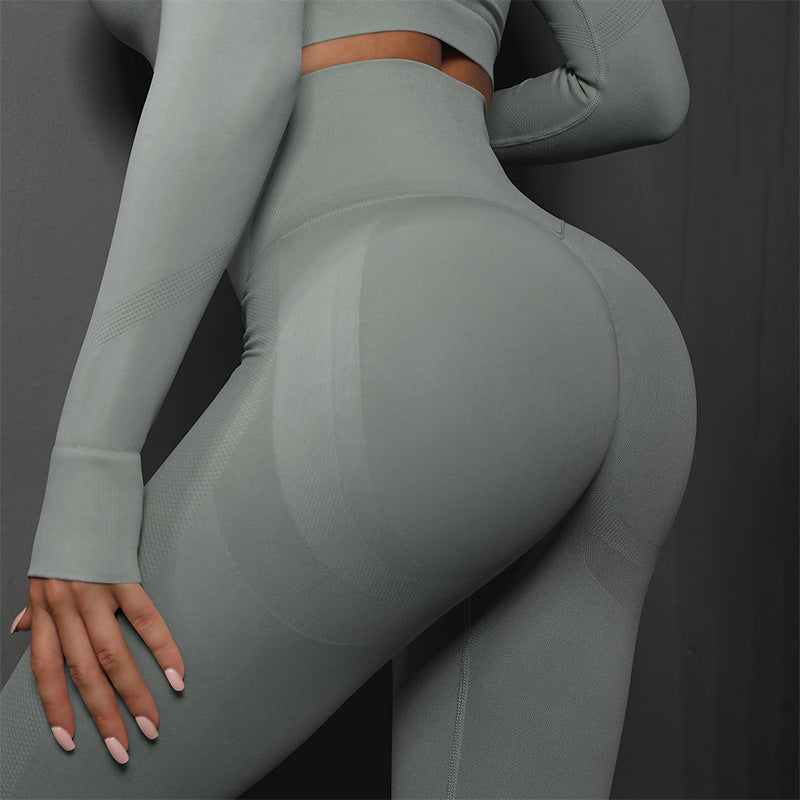 Peach Hip Yoga Trousers